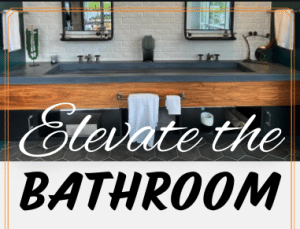 Read more about the article Elevate the Bathroom!