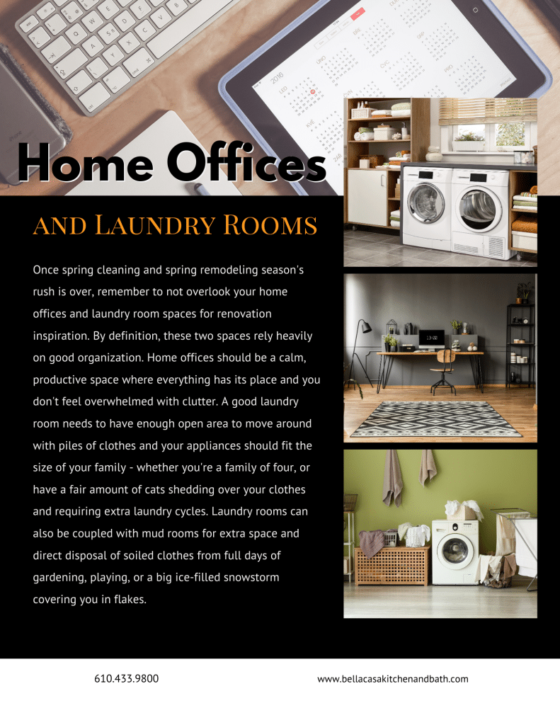 Home Offices and Laundry Rooms